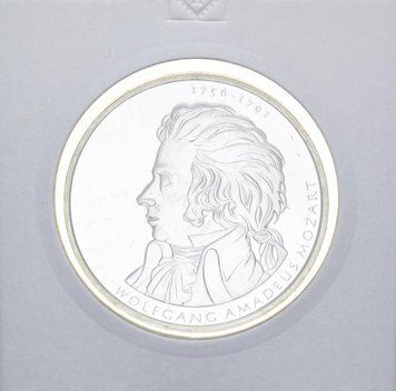 Монета Німеччина 10 євро 2006 &laquo;В.А.&nbsp;Моцарт &raquo;Срібло UNC М10897 фото