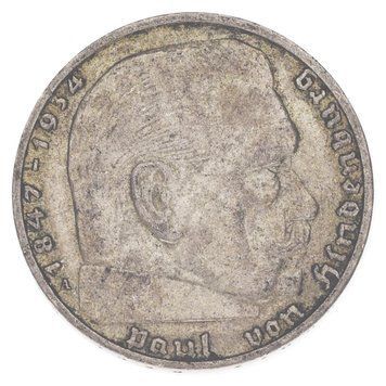 Монета Німеччина 2 марки 1937 Срібло F-VF A (KM#93) М17072 фото