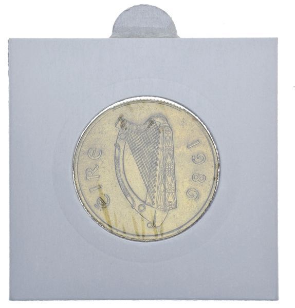 Ireland 20 pence 1986 F-VF Horse