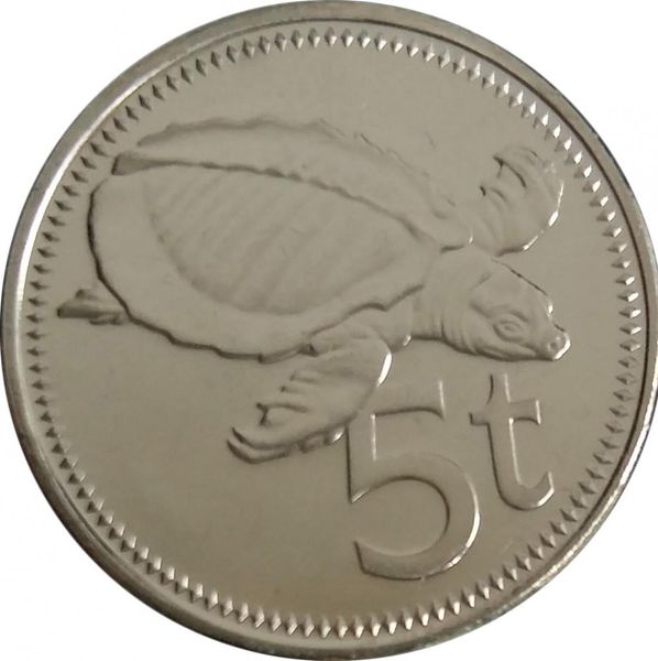 Papua New Guinea 5 toya 2009 UNC (KM # 3a)