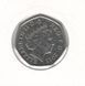 Coin United Kingdom 50 pence 2011 Olympics 2012 - Canoeing VF (KM # 1172)
