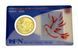 Coin Vatican 50 euro cent 2020 UNC Pope Francis with a dove Plus stamp in the booklet