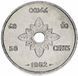 Coin Laos 50 cents 1952 F-VF (KM # 6)
