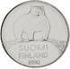 Finland 50 penny 1990 UNC Bear