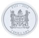 Fiji 2 Dollars 2014 Silver Proof Fluffy Cat - Norwegian Forest Cat (Ag 999, ounce, 31.1 grams)