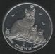Остров Мэн 1 крона 2014 &laquo;Кот. Кошка&raquo; UNC (KM#1558) М08356 фото 1