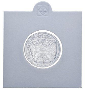 Ватикан 10 лір AU-UNC "Голуб" М11365 фото