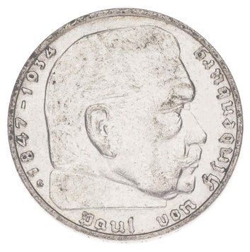 Монета Німеччина 2 марки 1937 Срібло F-VF G (KM#93) М17073 фото
