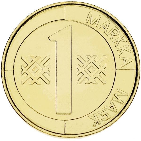 Фінляндія 1 марка 1 997 UNC М14308 фото