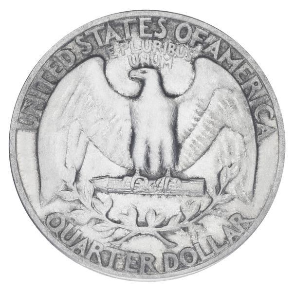 Монета США 25 центів (квотер) 1946 Срібло F-VF (Ag 900, 6.25 г) М19916 фото