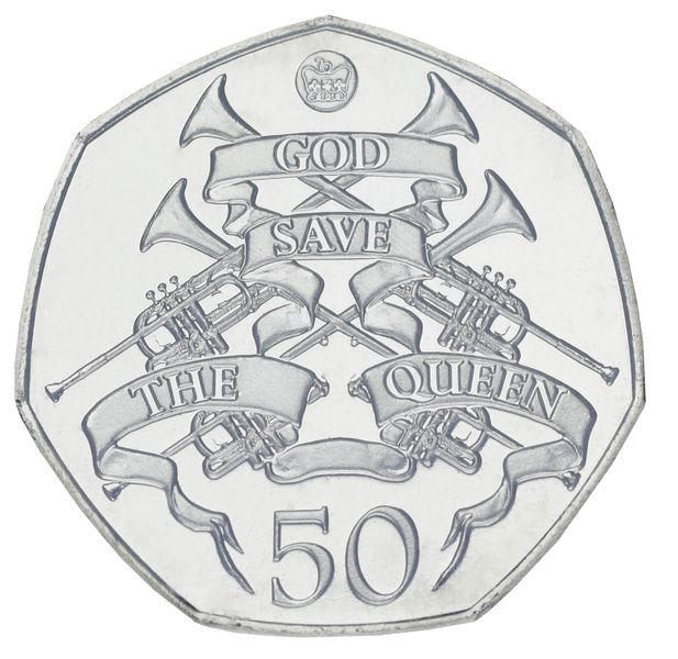 South Georgia and South Sandwich Islands 50p 2022 UNC God Save the Queen in souvenir box