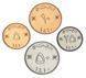 Coins set Oman 4 Coin Set 1989-1990 UNC 5, 10, 25, 50 Baiza