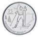 Coin Canada 25 cents 2007 Vancouver Olympics 2010 Cross Country VF (km # 840)