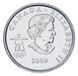 Coin Canada 25 cents 2007 Vancouver Olympics 2010 Cross Country VF (km # 840)