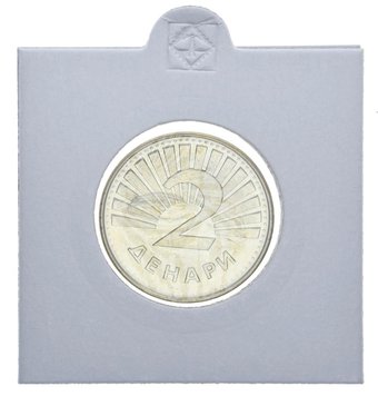 Macedonia 2 denary 2008 UNC