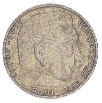 Монета Німеччина 2 марки 1939 Срібло F-VF A (KM#93) М17074 фото