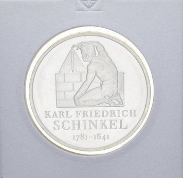 Монета Німеччина 10 євро 2006 &laquo;Карл Фрідріх Шинкель&raquo; Срібло UNC М10899 фото