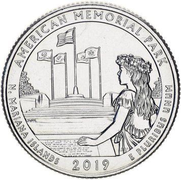 Монета США 25 центів (квотер) 2019 D &laquo;47-й парк - Меморіал парк&raquo; UNC М11055 фото
