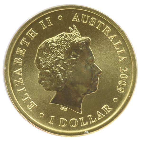 Coin Australia 1 dollar 2009 UNC 200 years of postal services