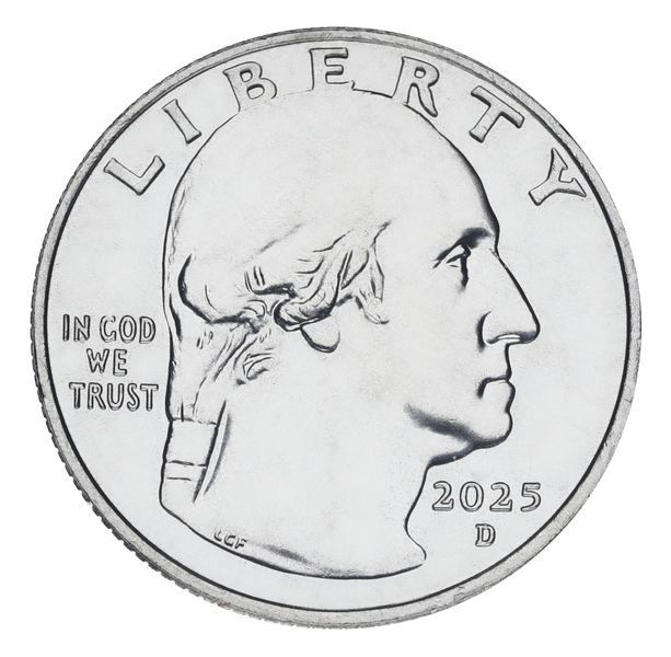 Coin US 25 Cents (Quarter) 2025 UNC D Women of America - Tennis - Tennis Player Althea Gibson