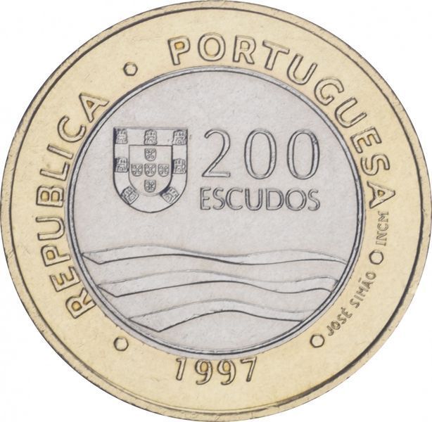 Portugal 200 escudos 1997 Expo 98 AU-UNC (KM # 694)