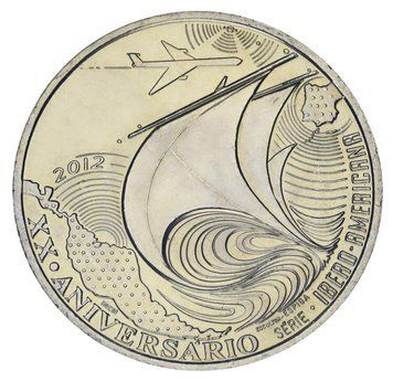 Coin Portugal 10 euros 2012 UNC Ibero-America