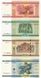 Belarus set of 5 banknotes 2000 UNC