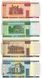 Belarus set of 5 banknotes 2000 UNC