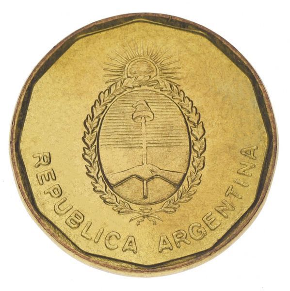 Аргентина 10 сентаво 1988 VF-AU М15291 фото