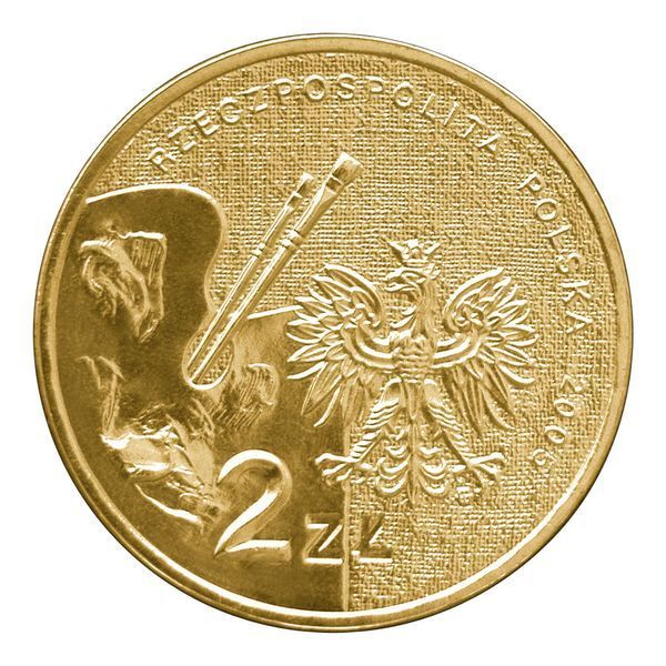 Польша 2 злотых 2005 F-VF Тадеуш Маковский (Y#541) М05978 фото