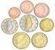 Coins set Luxembourg set of 8 euro coins 2022 UNC 1, 2, 5, 10, 20, 50 euro cents, 1, 2 euros М24320 photo 1