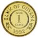 Гайана набір з 7 монет 1978-2002 AU-UNC 1, 5, 10, 25 центів, 1, 5, 10 доларів М14203 фото 3