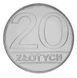 Poland 20 PLN 1990 AU-UNC