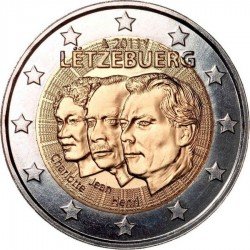 Luxembourg 2 euro 2011 "50 years of title appointment" UNC (KM # 116)