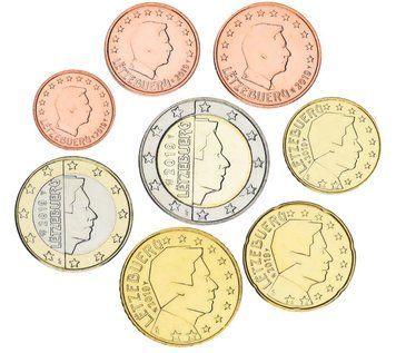 Набір монет Люксембург набір з 8 монет євро 2019 UNC 1, 2, 5, 10, 20, 50 євроцентів, 1, 2 євро М24321 фото