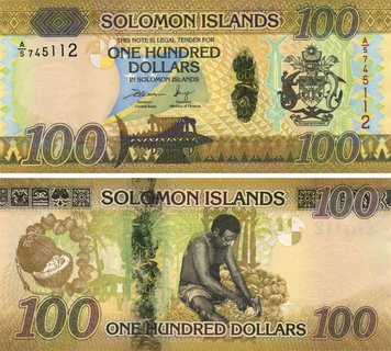 Solomon Islands $ 100 2017 UNC (Pnew)