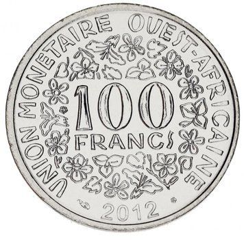 Західна Африка 100 франків 2012 UNC (KM#4) М14254 фото