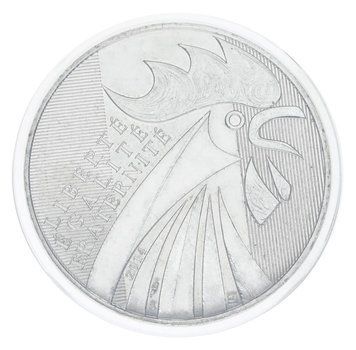 Монета Франція 10 євро 2014 Срібло AU-UNC Півень М23749 фото