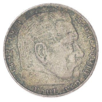 Монета Німеччина 2 марки 1939 Срібло F-VF D (KM#93) М17076 фото