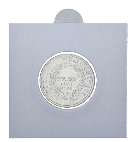 Turkey 750,000 lira 2002 UNC Goat