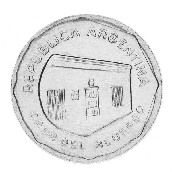 Argentina 10 centavos 1989 VF-AU