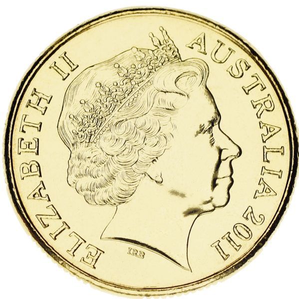 Набір монет Австралія набір з 6 монет 2000-2012 UNC 5, 10, 20, 50 центів, 1, 2 долари М14103 фото