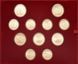 Coins set USSR set of 28 coins 1977-1980 XXII Summer Olympic Games in Moscow 1980 Silver AU-UNC Variety
