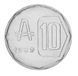 Argentina 10 centavos 1989 VF-AU