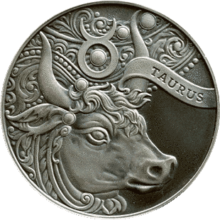Беларусь 1 рубль 2014 &laquo;Знаки зодиака - Телец&raquo; UNC М04755 фото