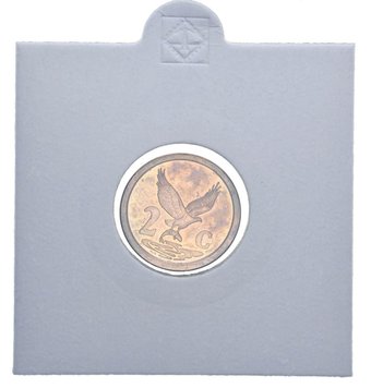 South Africa 2 cents 1992 F-VF Eagle