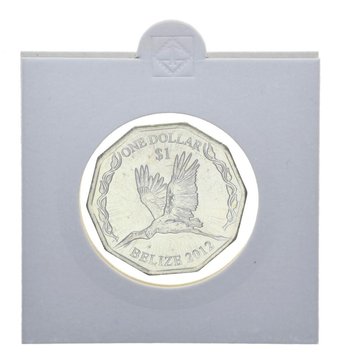 Belize 1 dollar 2012 "30 years of the Central Bank" UNC Bird Stork