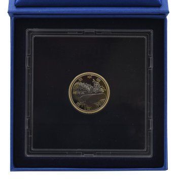 Япония 500 йен 2015 Биметалл Proof Префектуры - Фукуока в сувенирной упаковке М21368 фото