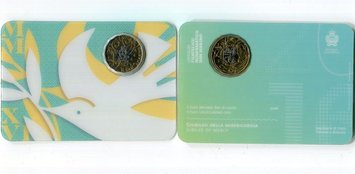 San Marino 5 Euro 2016 "Grace" UNC in booklet