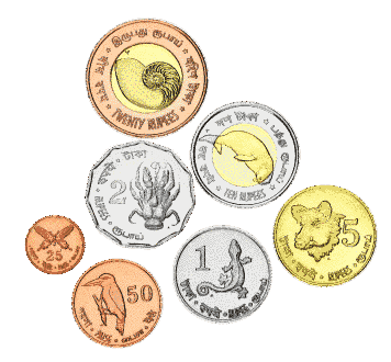 Індія Андаманські і Нікобарські острови набір з 7 монет 2011 UNC 25, 50 пайса, 1, 2, 5, 10, 20 рупій М13029 фото
